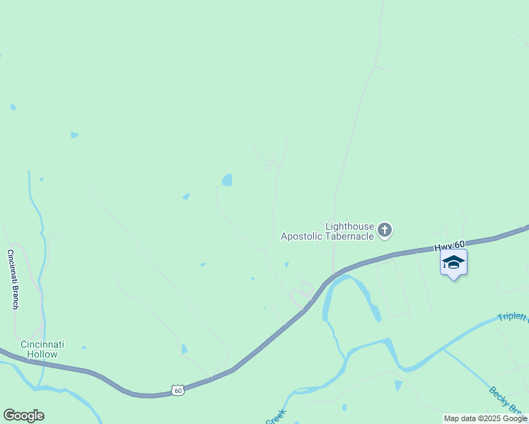 map of restaurants, bars, coffee shops, grocery stores, and more near 335 Coldiron Hollow in Morehead