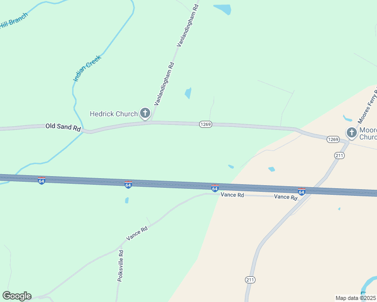 map of restaurants, bars, coffee shops, grocery stores, and more near 5477 Old Sand Road in Salt Lick