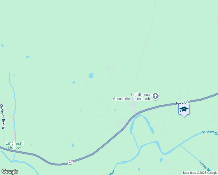 map of restaurants, bars, coffee shops, grocery stores, and more near 335 Coldiron Hollow in Morehead