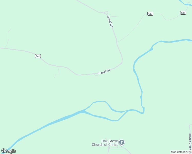 map of restaurants, bars, coffee shops, grocery stores, and more near 4738 Gorrell Road in Bland