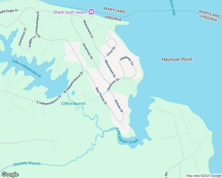 map of restaurants, bars, coffee shops, grocery stores, and more near Haulover Drive in Montross