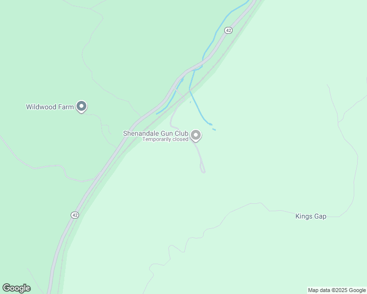map of restaurants, bars, coffee shops, grocery stores, and more near 852 Little Calf Pasture Highway in Swoope
