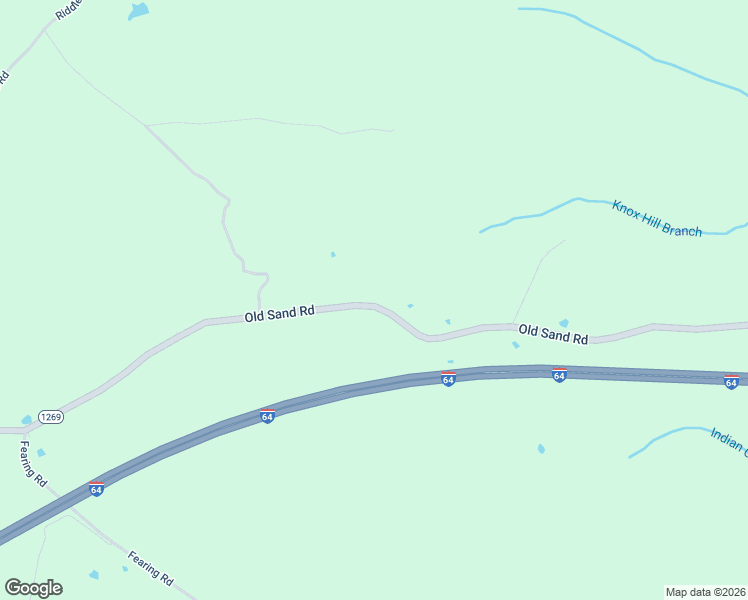 map of restaurants, bars, coffee shops, grocery stores, and more near 3164 Old Sand Road in Owingsville