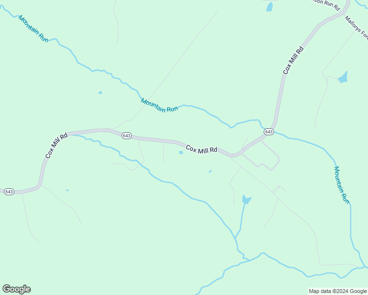map of restaurants, bars, coffee shops, grocery stores, and more near 15292 Cox Mill Road in Gordonsville