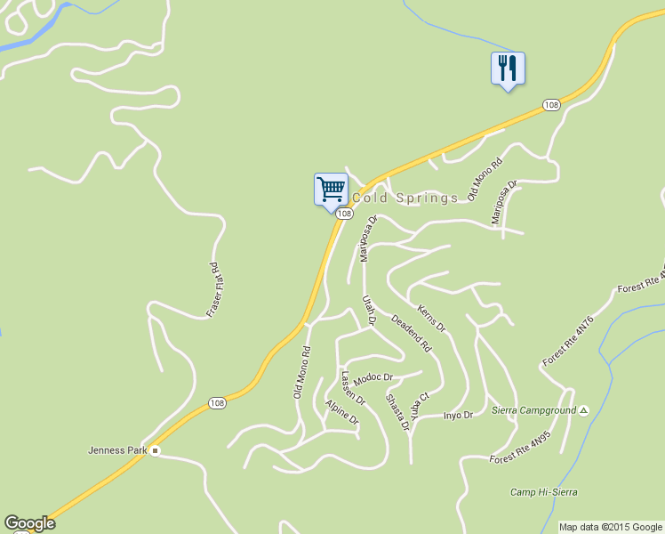 map of restaurants, bars, coffee shops, grocery stores, and more near 29723 Mono Drive in Long Barn