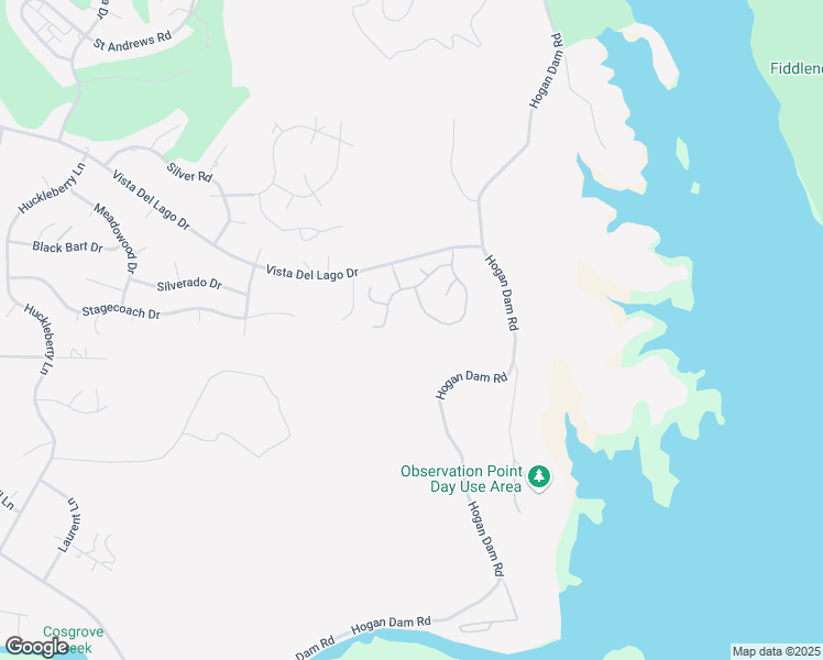 map of restaurants, bars, coffee shops, grocery stores, and more near 1057 Mockingbird Hill in Valley Springs