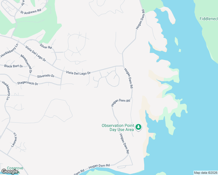 map of restaurants, bars, coffee shops, grocery stores, and more near 1057 Mockingbird Hill in Valley Springs