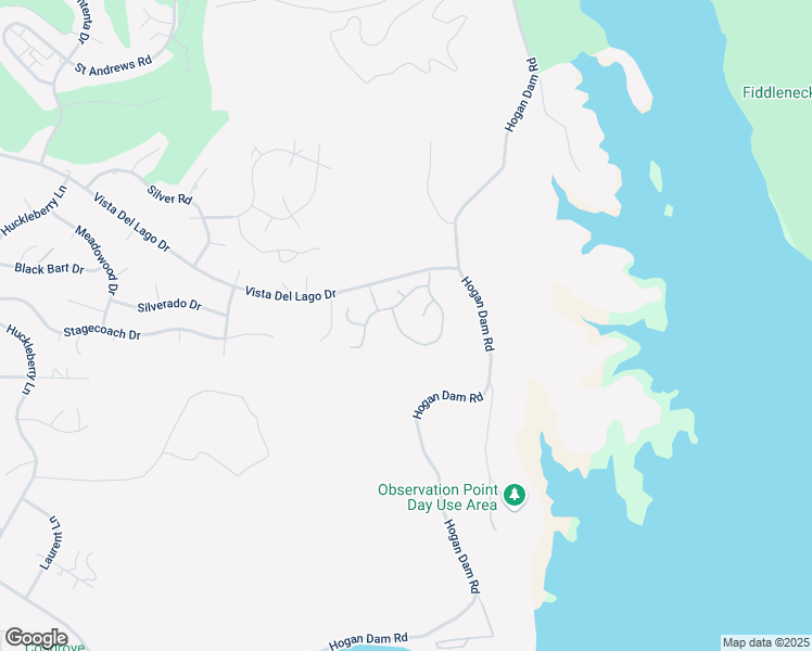 map of restaurants, bars, coffee shops, grocery stores, and more near 1057 Mockingbird Hill in Valley Springs