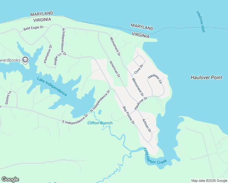 map of restaurants, bars, coffee shops, grocery stores, and more near 59 Bay Pointe Drive in Montross
