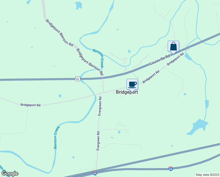 map of restaurants, bars, coffee shops, grocery stores, and more near 3365 Louisville Road in Frankfort