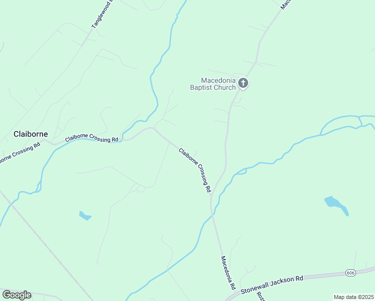 map of restaurants, bars, coffee shops, grocery stores, and more near 12035 Claiborne Crossing Road in Woodford