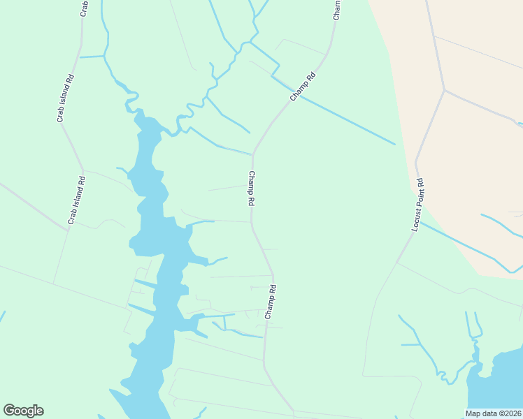 map of restaurants, bars, coffee shops, grocery stores, and more near 10151 Champ Road in Princess Anne