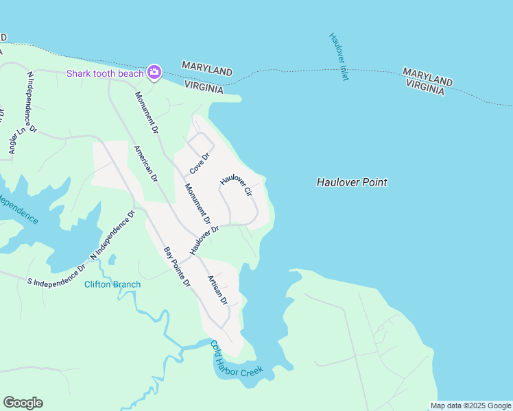 map of restaurants, bars, coffee shops, grocery stores, and more near 134 Haulover Circle in Montross