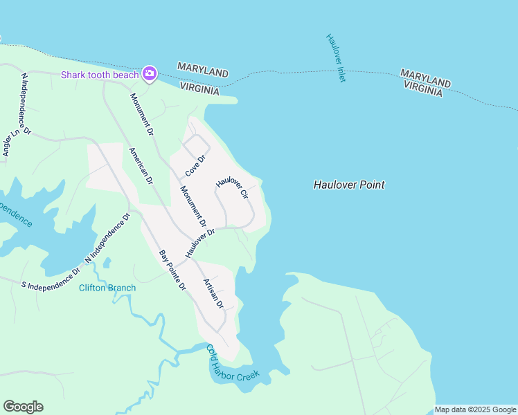 map of restaurants, bars, coffee shops, grocery stores, and more near 134 Haulover Circle in Montross