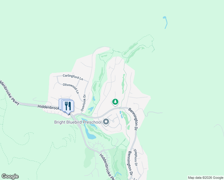 map of restaurants, bars, coffee shops, grocery stores, and more near 2574 Marshfield Road in Vallejo