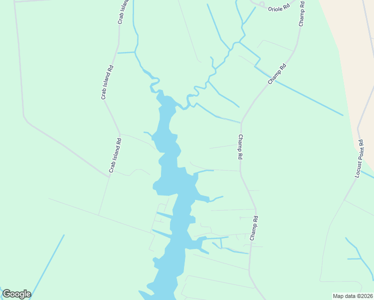 map of restaurants, bars, coffee shops, grocery stores, and more near 10148 Champ Road in Princess Anne