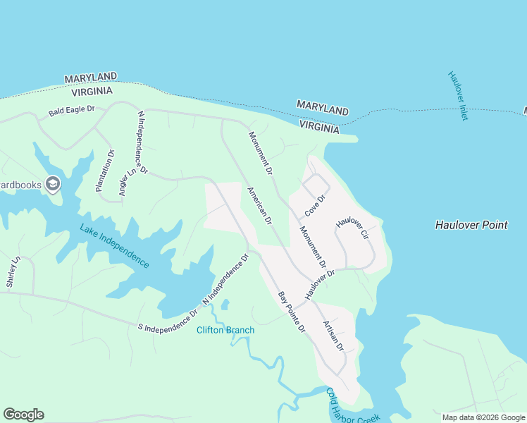 map of restaurants, bars, coffee shops, grocery stores, and more near 324 American Drive in Montross