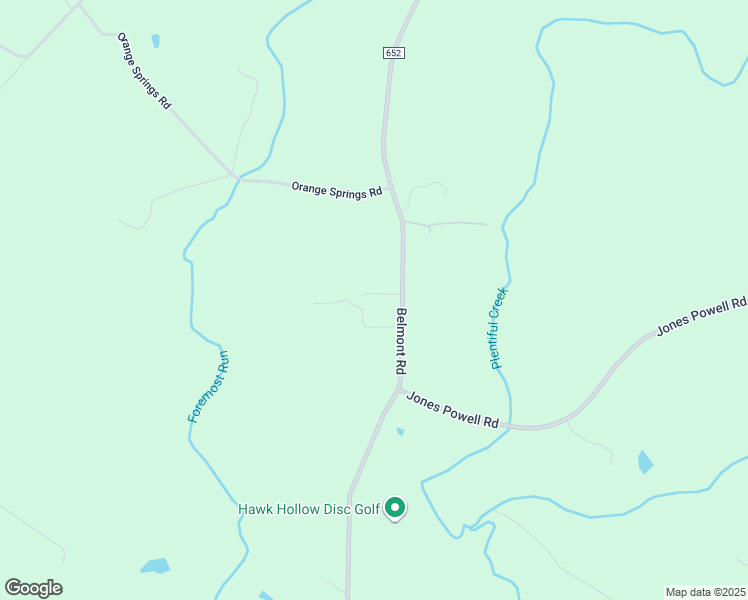 map of restaurants, bars, coffee shops, grocery stores, and more near 7508 Belmont Road in Spotsylvania