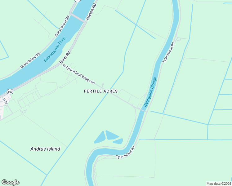 map of restaurants, bars, coffee shops, grocery stores, and more near 675 West Tyler Island Bridge Road in Isleton