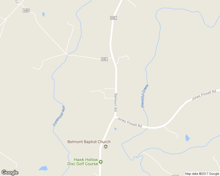 map of restaurants, bars, coffee shops, grocery stores, and more near 7508 Belmont Road in Spotsylvania