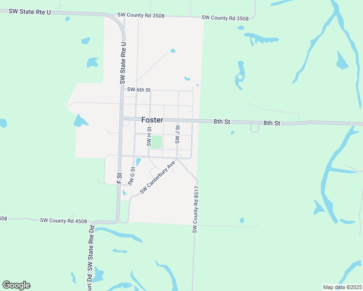 map of restaurants, bars, coffee shops, grocery stores, and more near 8525 Southwest 9th Street in Foster