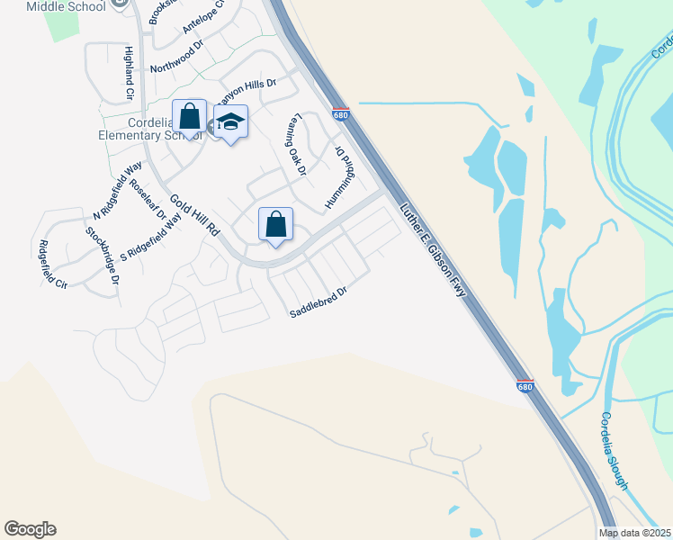 map of restaurants, bars, coffee shops, grocery stores, and more near 2141 Marchador Drive in Fairfield