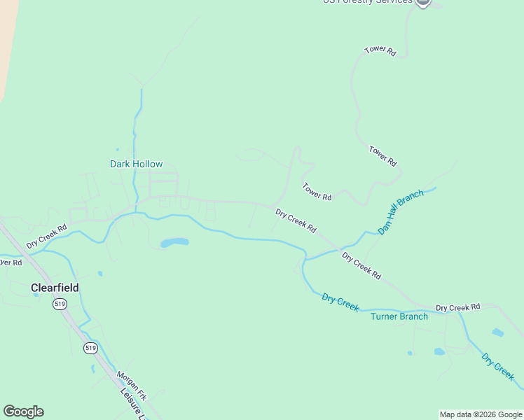 map of restaurants, bars, coffee shops, grocery stores, and more near 817 Dry Creek Road in Clearfield