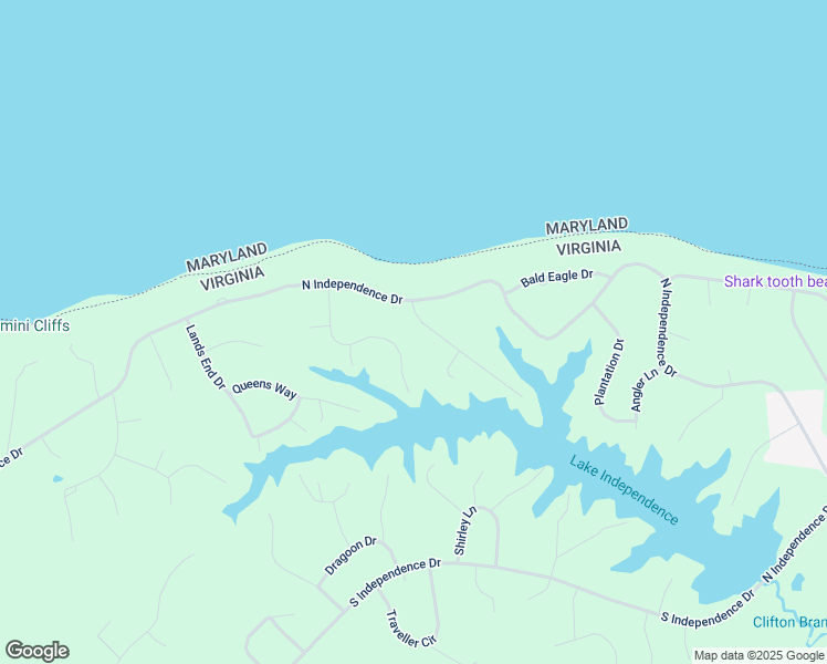 map of restaurants, bars, coffee shops, grocery stores, and more near 46 Bishop Drive in Montross