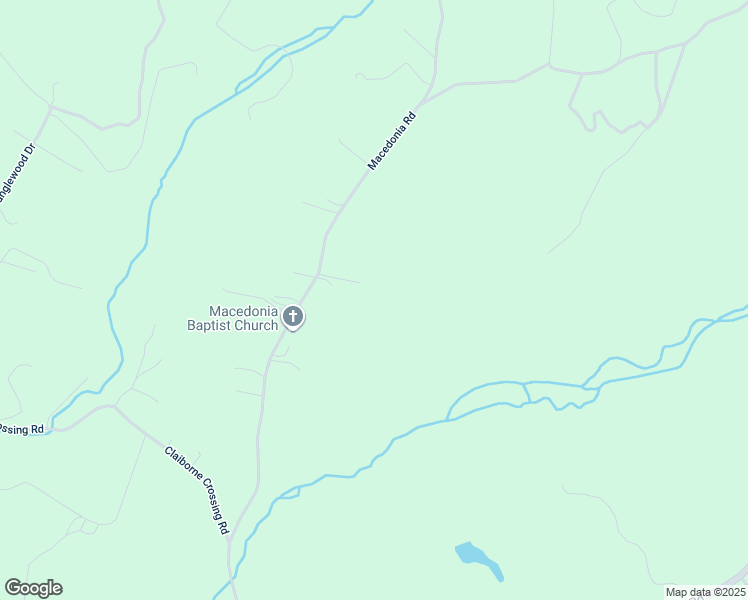 map of restaurants, bars, coffee shops, grocery stores, and more near 7115 Macedonia Road in Woodford