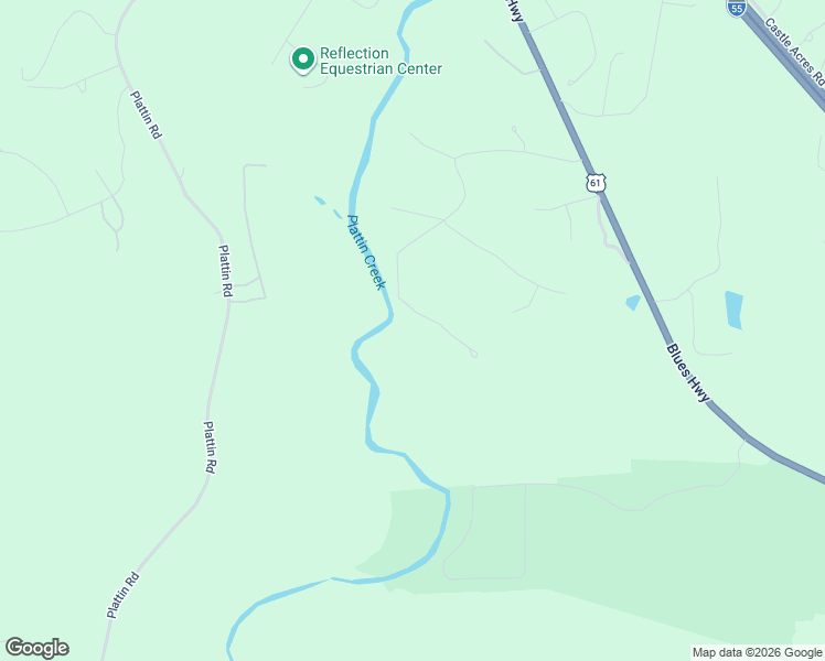 map of restaurants, bars, coffee shops, grocery stores, and more near 21 Howe Crossing in Festus