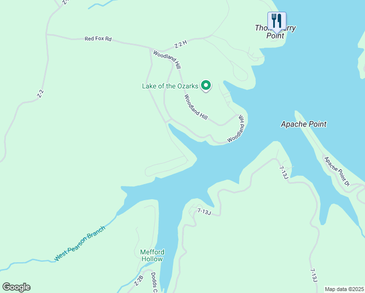 map of restaurants, bars, coffee shops, grocery stores, and more near 898 Z 2 H D in Climax Springs