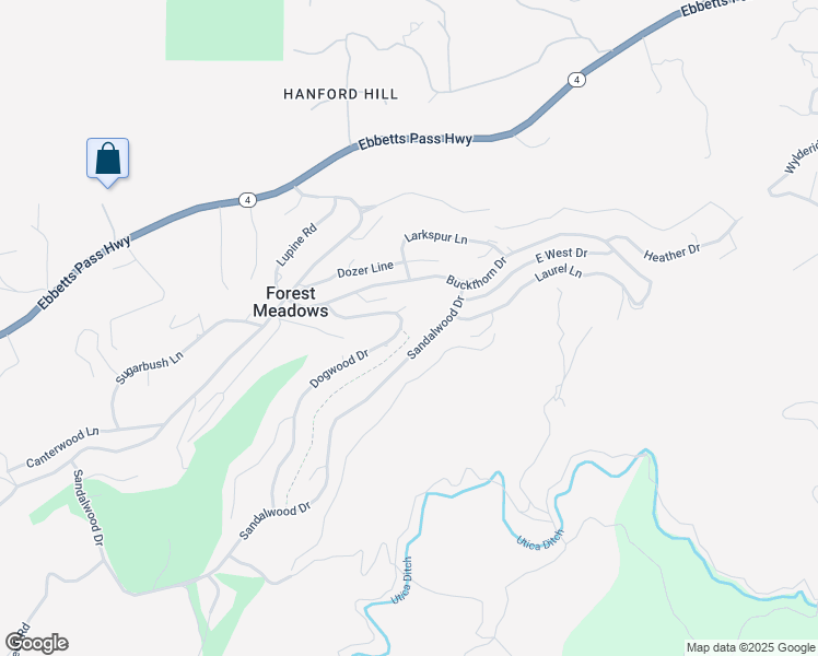633 Dogwood Drive, Murphys CA Walk Score
