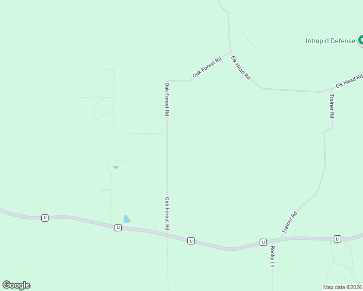 map of restaurants, bars, coffee shops, grocery stores, and more near 4697 Oak Forest Road in Bland