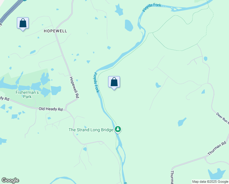 map of restaurants, bars, coffee shops, grocery stores, and more near in Louisville