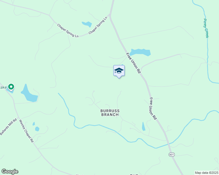 map of restaurants, bars, coffee shops, grocery stores, and more near 2260 Homestead Farm Lane in Free Union