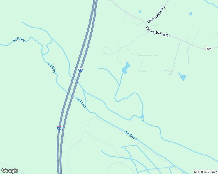 map of restaurants, bars, coffee shops, grocery stores, and more near 7601 Tributary Court in Fredericksburg
