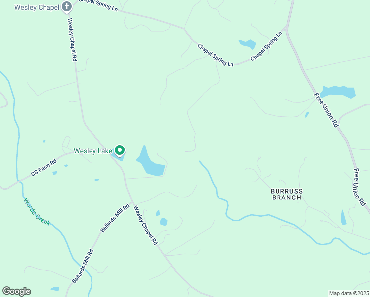 map of restaurants, bars, coffee shops, grocery stores, and more near 2437 Chapel Spring Lane in Free Union