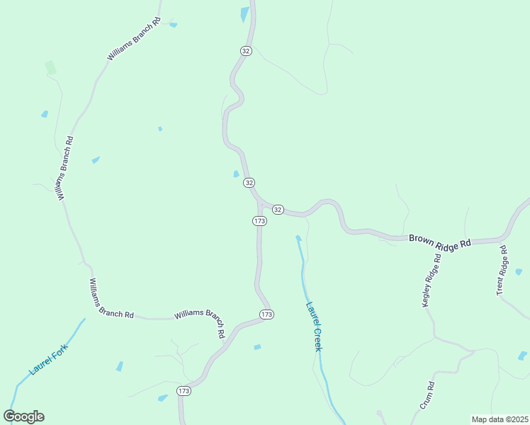 map of restaurants, bars, coffee shops, grocery stores, and more near 105 State Highway 173 in Morehead