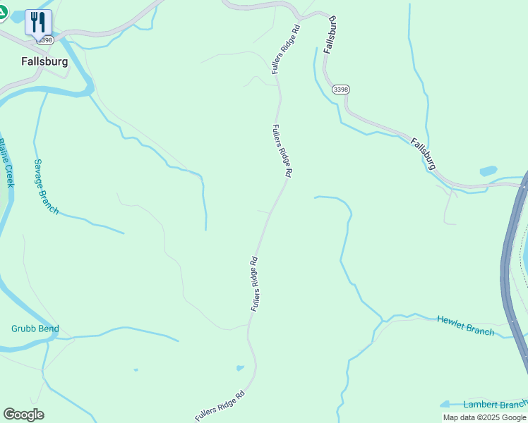 map of restaurants, bars, coffee shops, grocery stores, and more near Windy Lane in Lawrence County