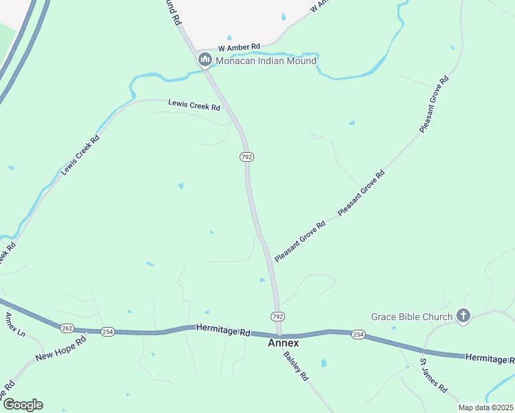 map of restaurants, bars, coffee shops, grocery stores, and more near 696 Indian Mound Road in Staunton