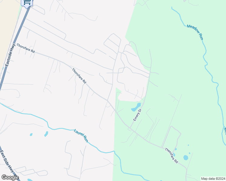 map of restaurants, bars, coffee shops, grocery stores, and more near Jerry Hill Drive in Crimora