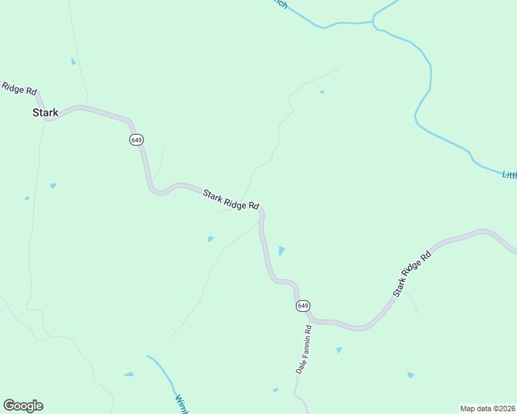 map of restaurants, bars, coffee shops, grocery stores, and more near State Highway 649 in Stephens