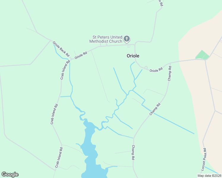 map of restaurants, bars, coffee shops, grocery stores, and more near 10407 William Sharpless Road in Princess Anne