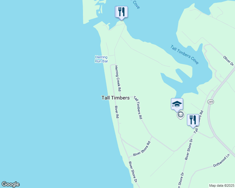 18267 Herring Creek Road, Tall Timbers MD Walk Score