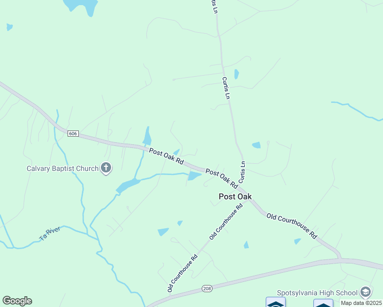 map of restaurants, bars, coffee shops, grocery stores, and more near 9621 Thousand Oaks Lane in Spotsylvania Courthouse