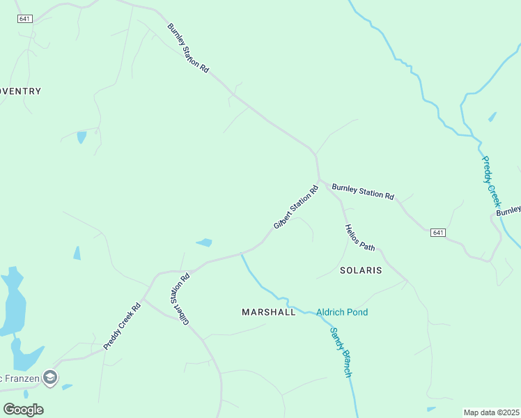 map of restaurants, bars, coffee shops, grocery stores, and more near 4894 Gilbert Station Road in Barboursville