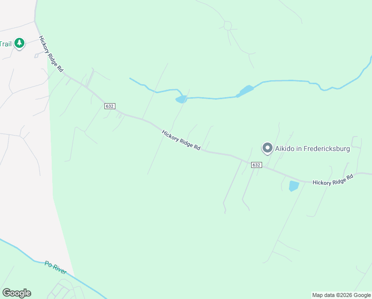 map of restaurants, bars, coffee shops, grocery stores, and more near 6336 Hickory Ridge Road in Spotsylvania Courthouse