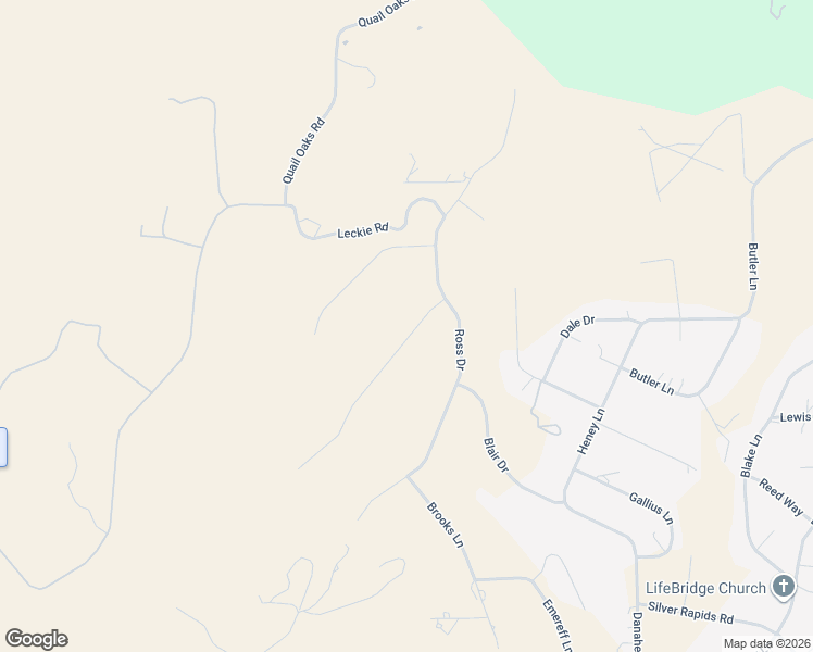 map of restaurants, bars, coffee shops, grocery stores, and more near 3060 Didier Road in Valley Springs