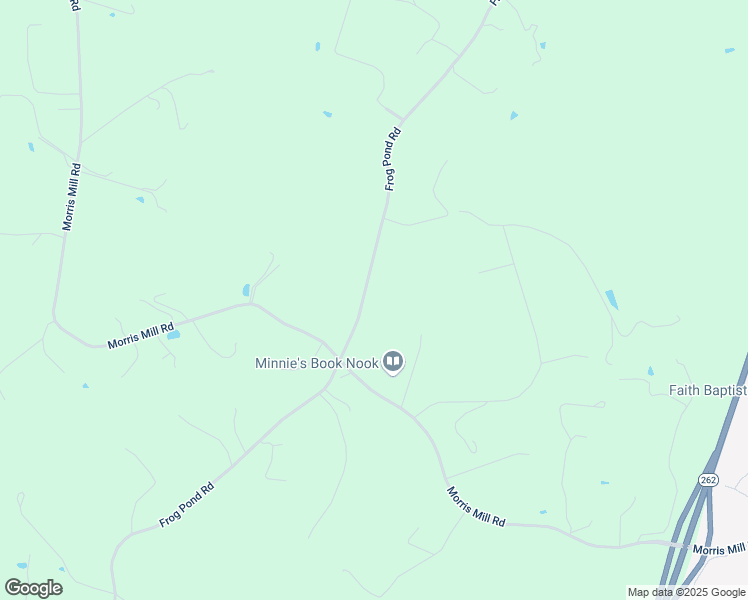 map of restaurants, bars, coffee shops, grocery stores, and more near 682 Frog Pond Road in Staunton