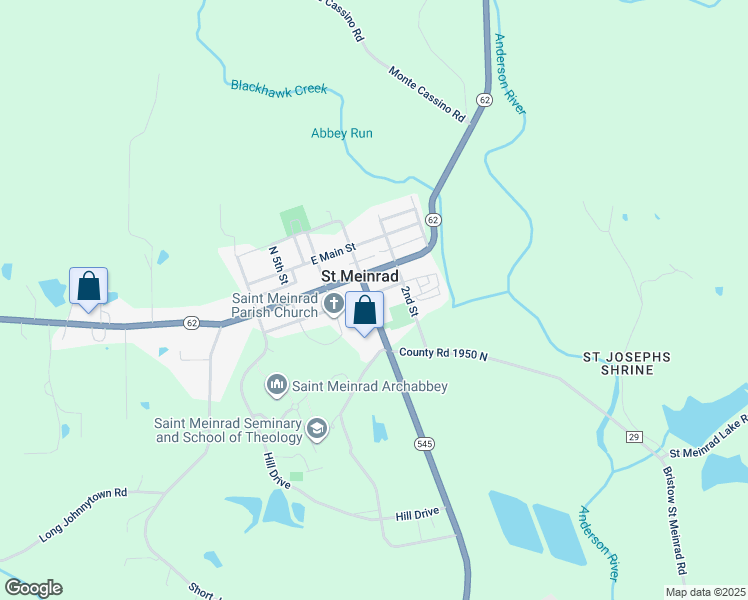 map of restaurants, bars, coffee shops, grocery stores, and more near in Mariah Hill